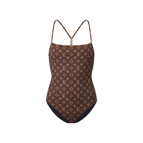 louis vuitton swimsuit one-piece|louis vuitton monogram bikini.